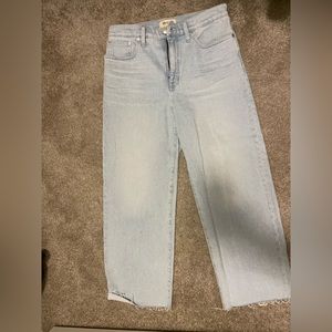 The Perfect Vintage Wide-Leg Crop Jean